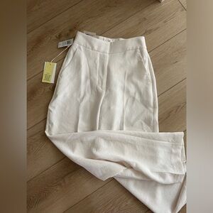 Aritzia Wilfred Limitless Pants in Light Birch